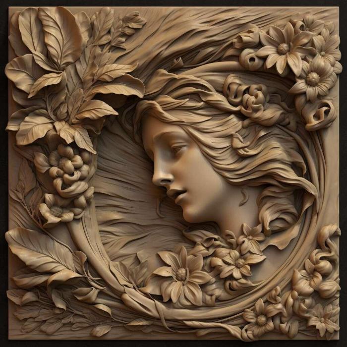 نموذج ثلاثي الأبعاد لآلة CNC 3D Art 